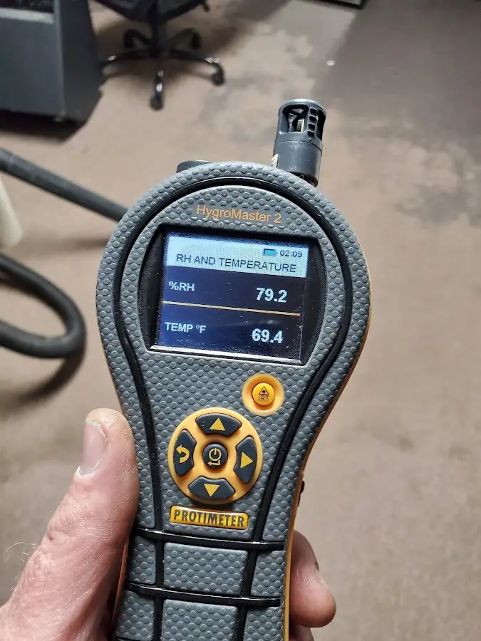 Moisture meter humidity assessment for Fire & Smoke Damage Restoration in Miami Lakes